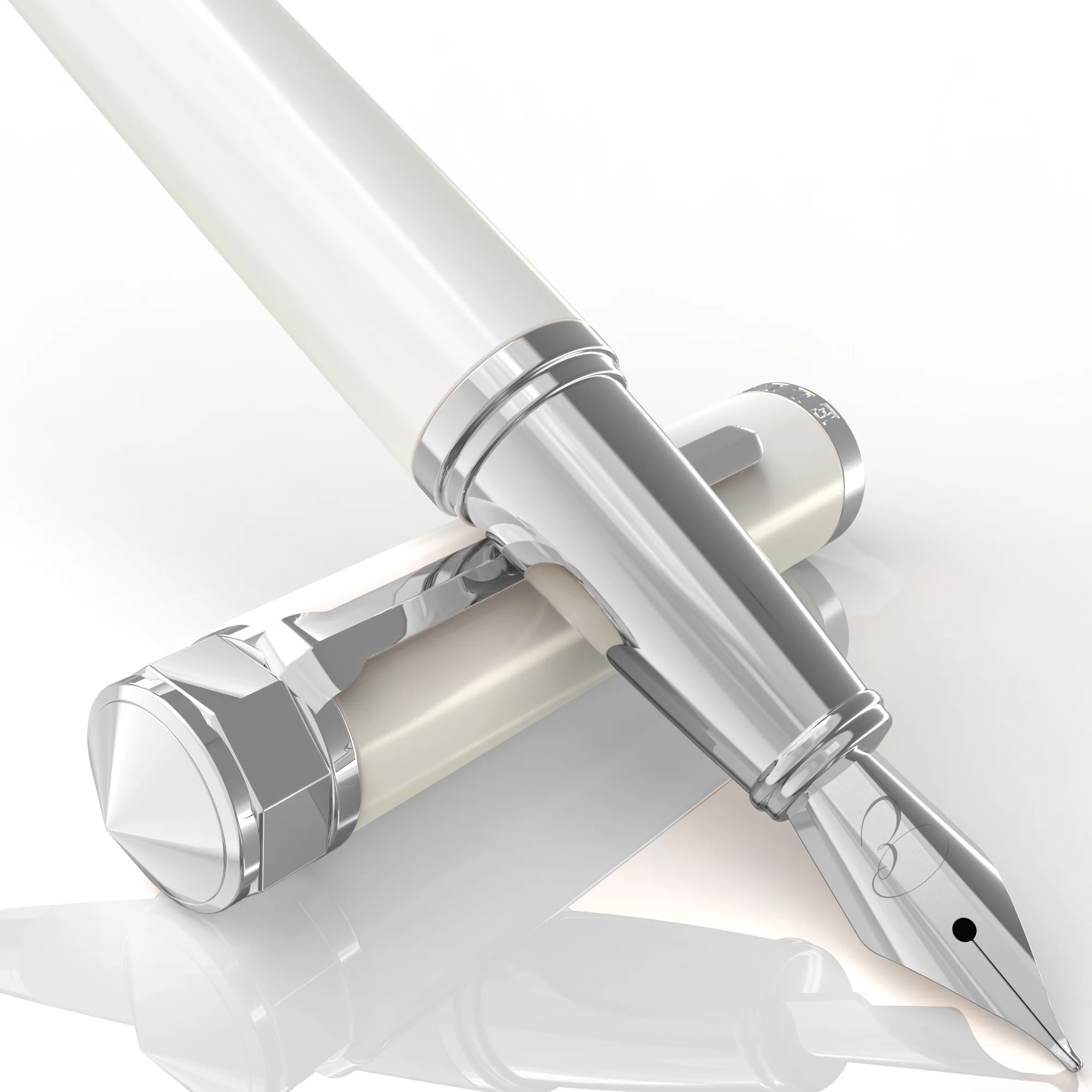 LIMITED EDITION Alpine Silver Fountain Pen - Image 3
