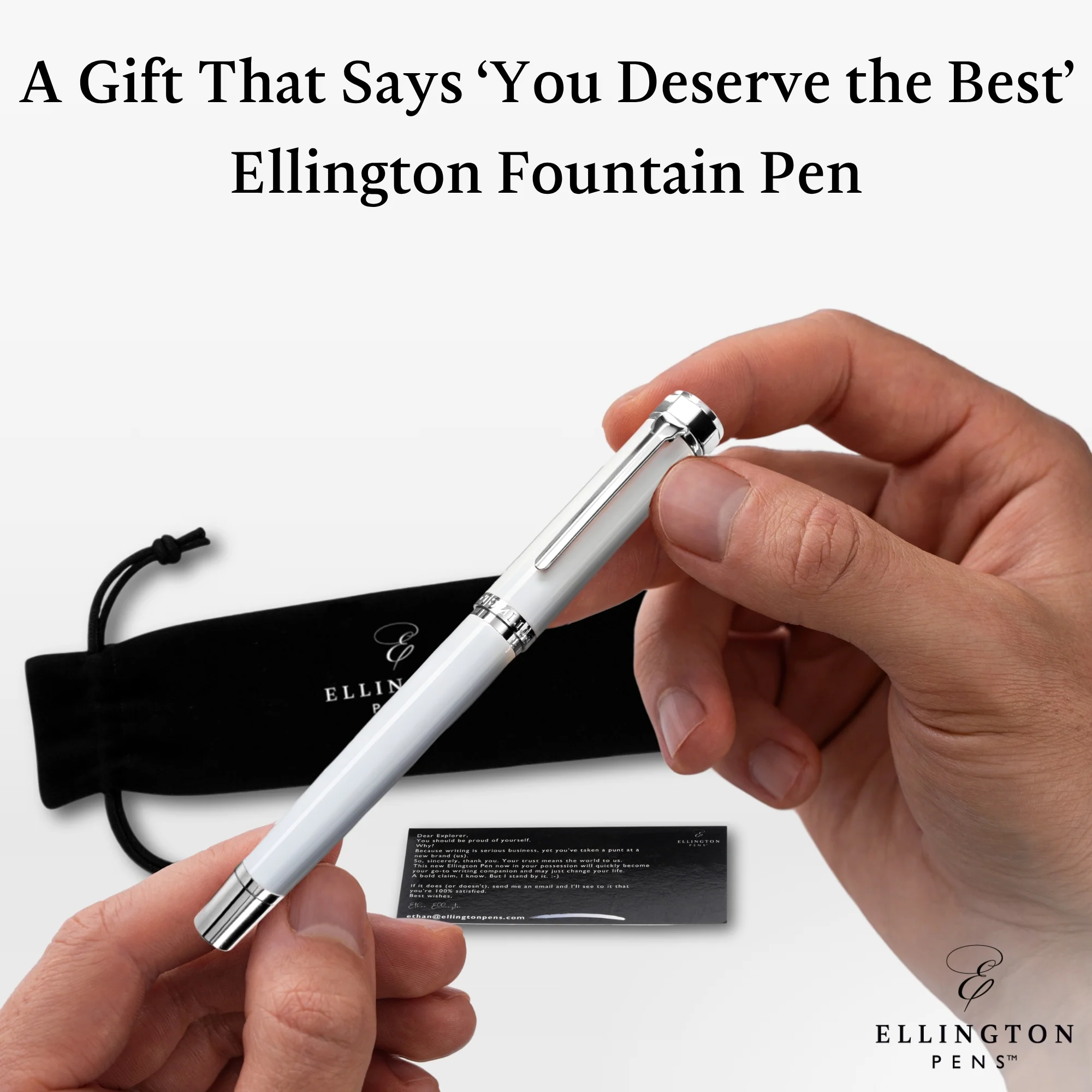 LIMITED EDITION Alpine Silver Fountain Pen - Image 6
