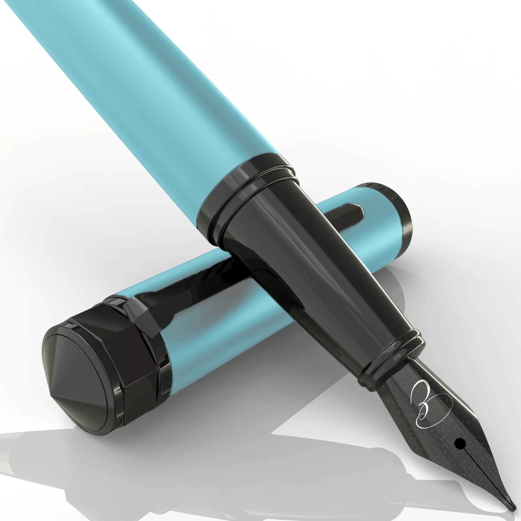 Azure Waves Fountain Pen for Bundle - Image 3