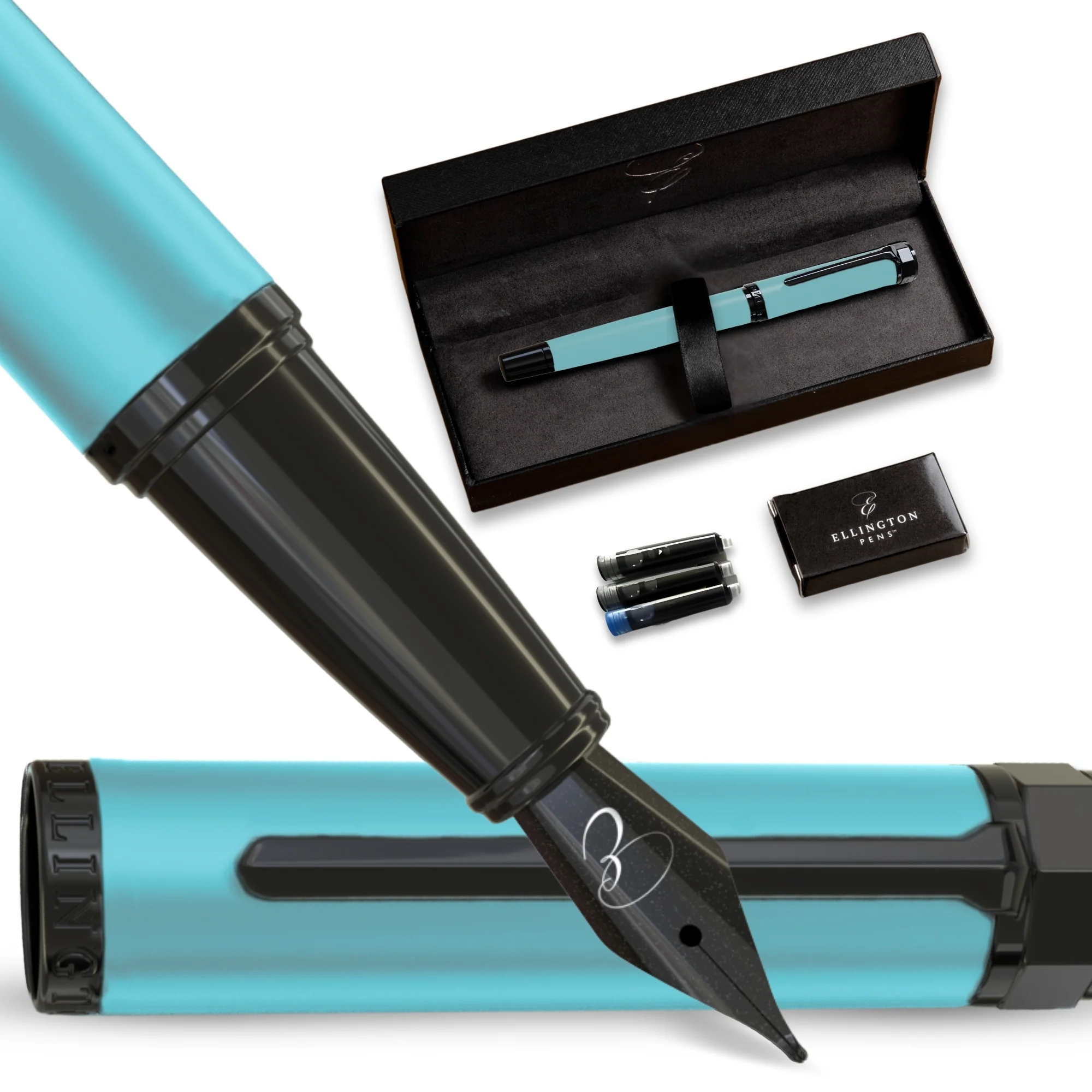 Azure Waves Fountain Pen for Bundle - Image 4