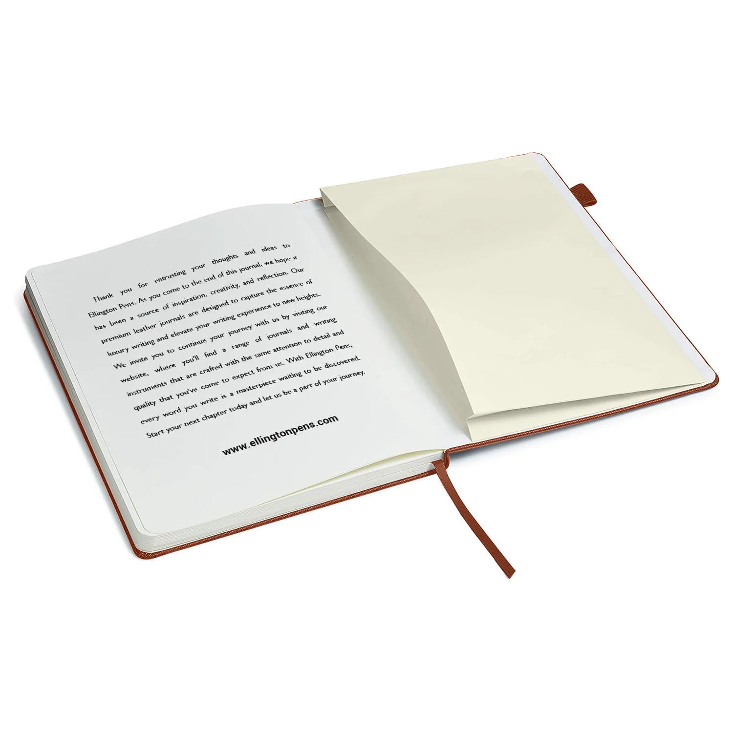Brown Journal - PU Saffiano Leather - Image 7