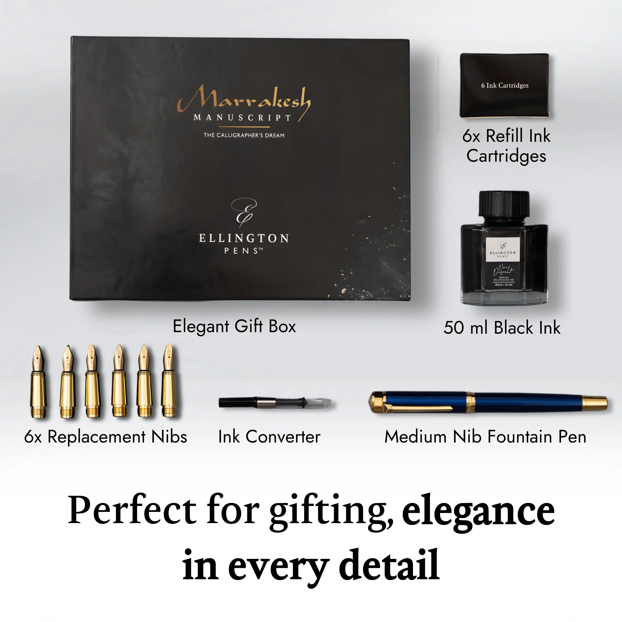 The Nautilus Marrakesh Calligraphy Set - Image 3