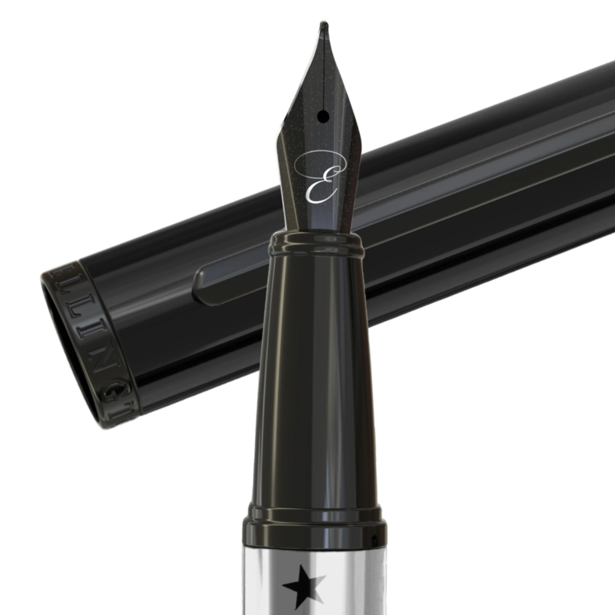 Cosmic Silver Fountain Pen - Image 2