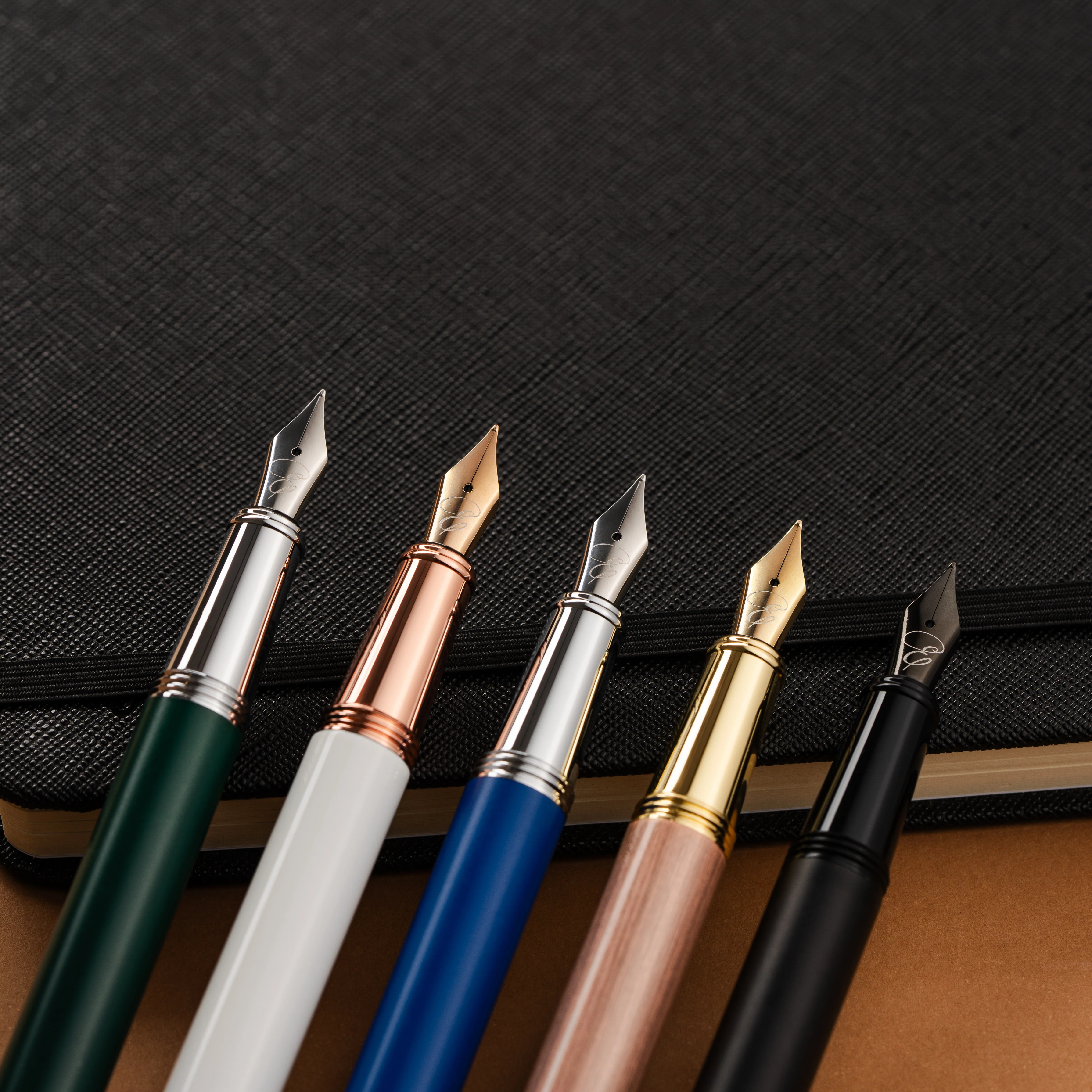Emerald Sterling Pocket Size Fountain Pen - Image 9