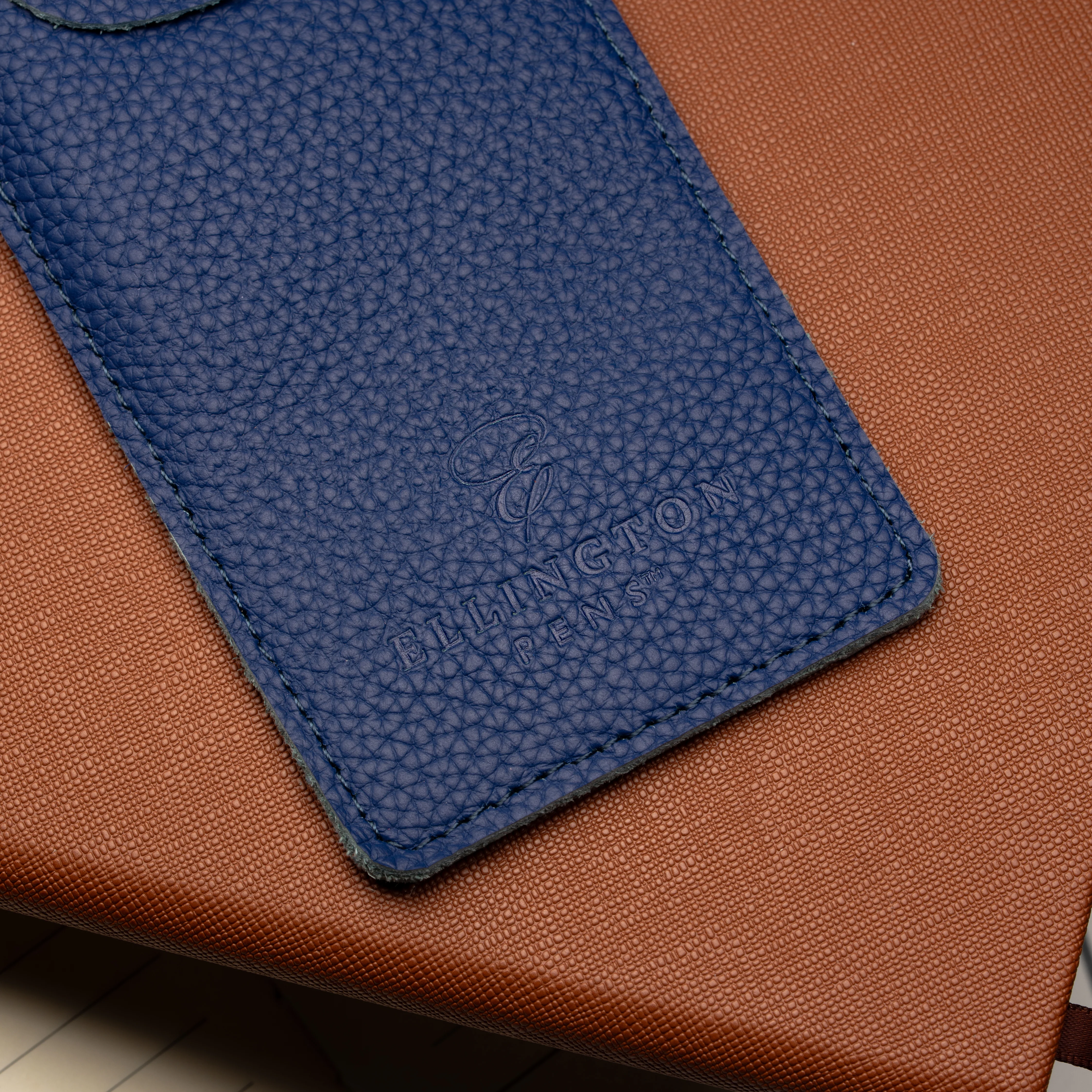 Leather Pen Case Orange - Image 9