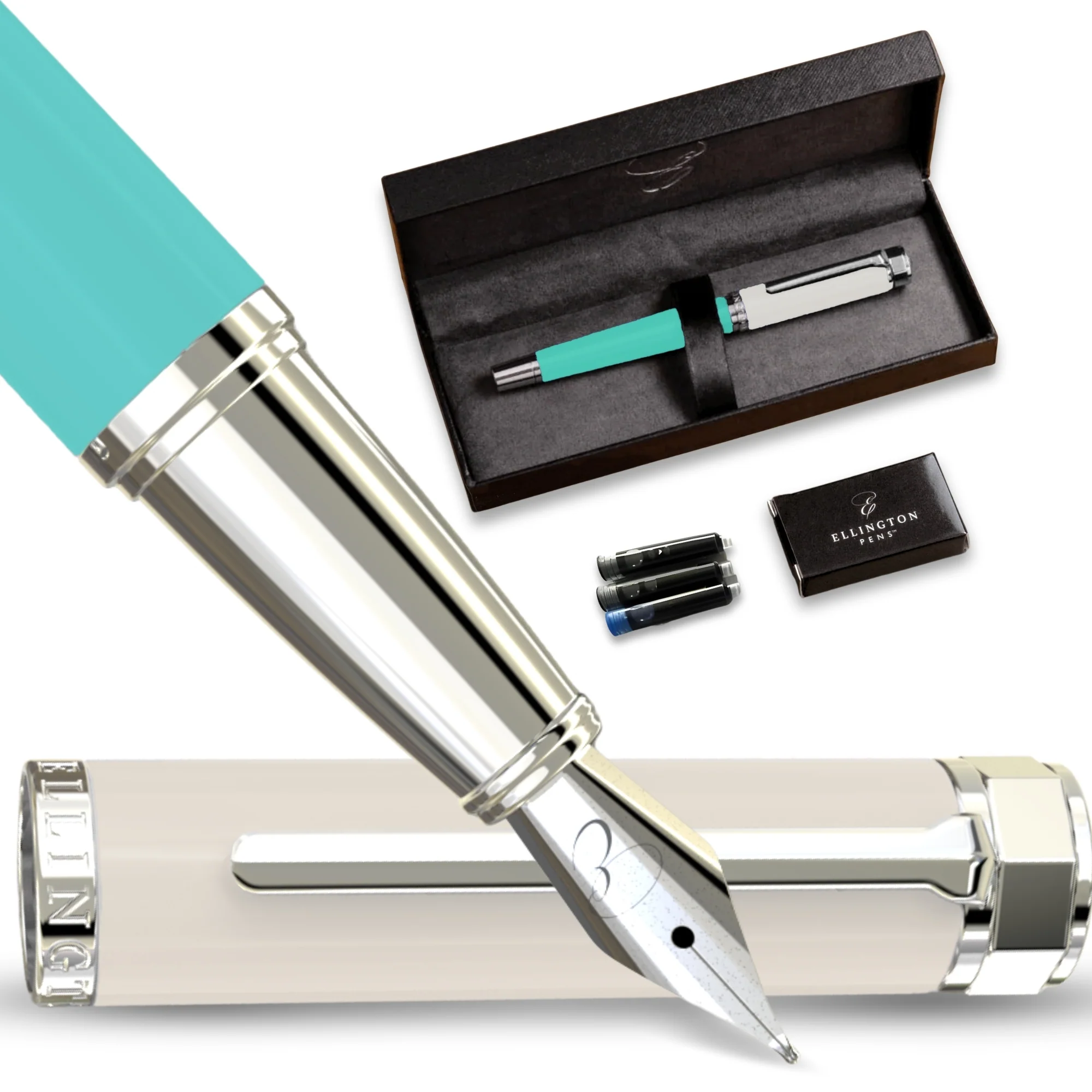 Vintage Mint Fountain Pen - Image 4